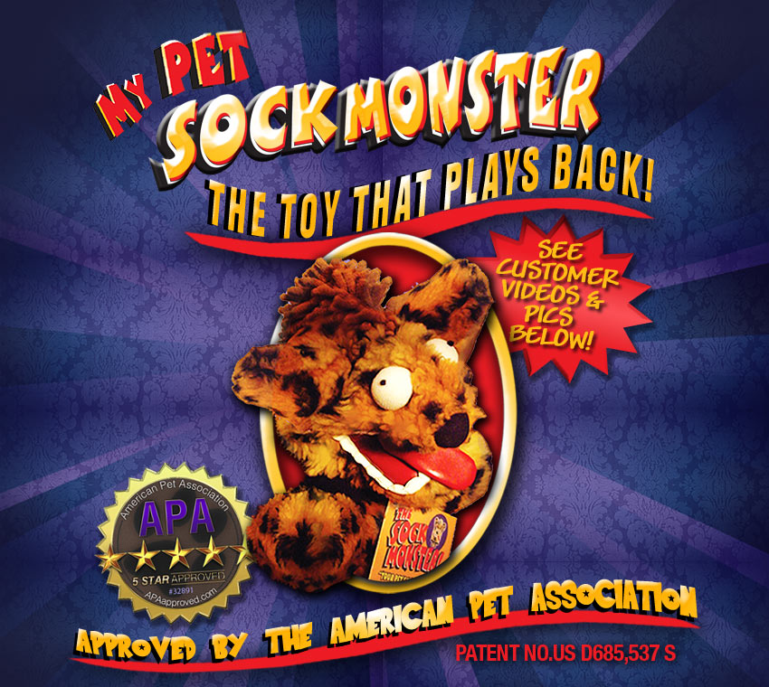 Pet Sock Monster